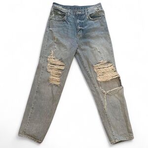 Carmar Distressed Boyfriend Womens Jeans
